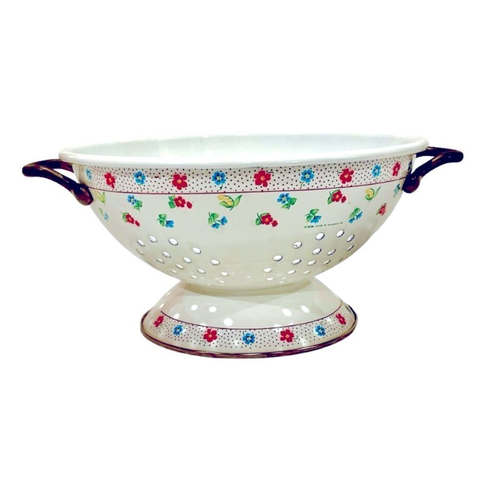 Kamensteing Colander/strainer Enamel Over Metal MCML XXXIV M Kamenstrin Inc